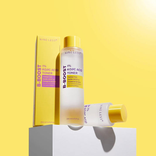 Nineless - B-Boost 1% Kojic Acid Toner 200ml - Brightening & Tone-Evening Toner
