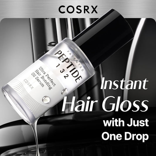 COSRX – Peptide‑132 Ultra Perfect Hair Bonding Oil Serum 28 ml – Lightweight Bond‑Sealing Hair Oil