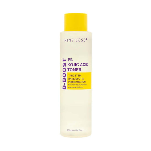 Nineless - B-Boost 1% Kojic Acid Toner 200ml - Brightening & Tone-Evening Toner – brightening product from The K Beauty Edit