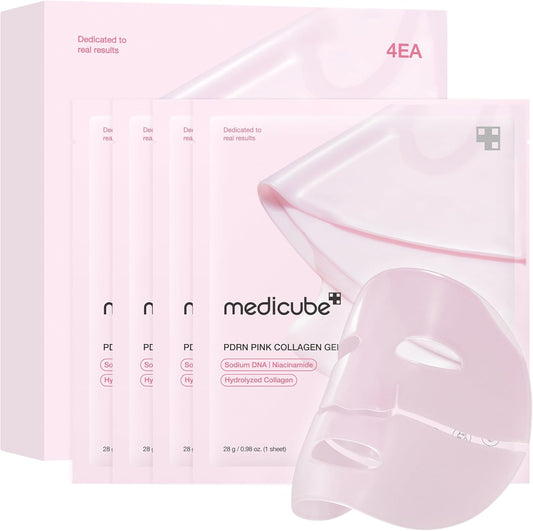 Medicube - PDRN Pink Collagen Jelly Gel Mask Set - 4 Pack