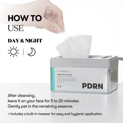 VT Cosmetics - PDRN Daily Mask - 30 Masks